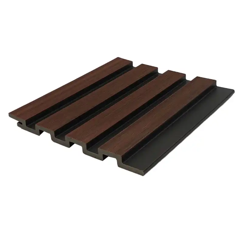 WPC Slatted Panels for Outdoor Decks and Patios